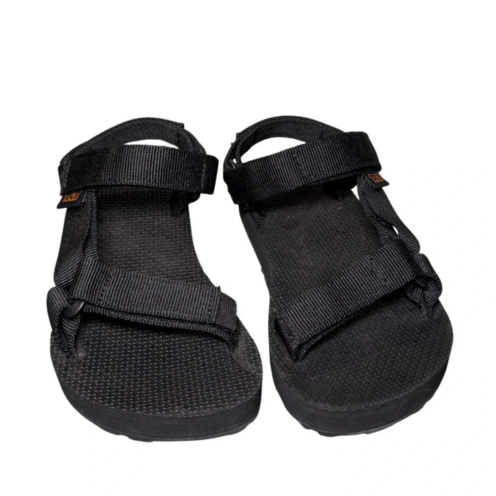 Teva Original Universal Black Sport Sandals Kids Size‎ 12 Neutral Unisex Comfort